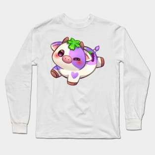 Grape Cow Long Sleeve T-Shirt